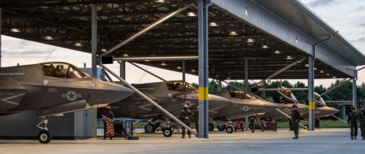 US F-35 Jets Arrive at RAF Marham