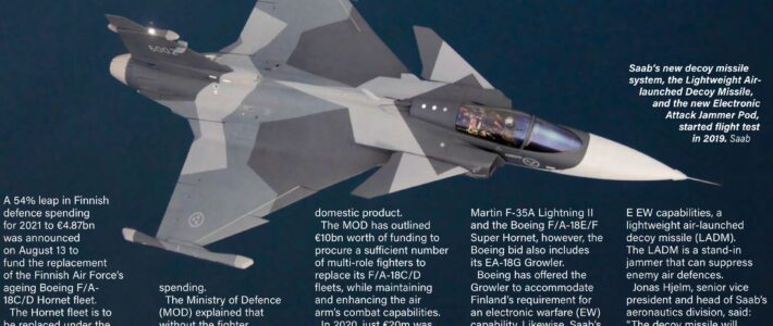 Fighters boost Finnish defence spend