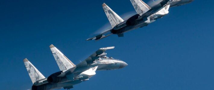 Russian Flanker Fighter Reportedly Downs Another With Its Cannon By Accident