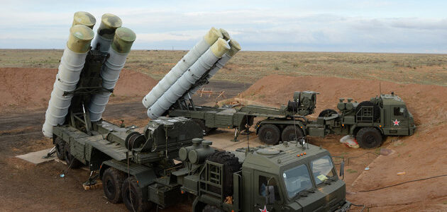 S-400 Anti-Aircraft Missile Battalion Conducted an Air Defence Exercise on the Crimean Peninsula