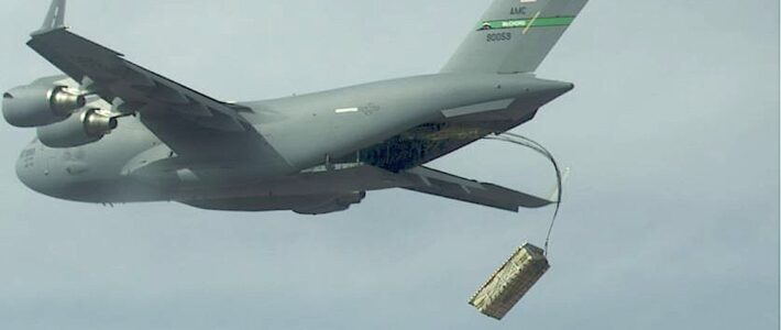 Air Force C-17 Launched A Pallet Of Mock Cruise Missiles During Recent Arsenal Plane Test