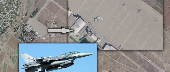 Satellite Images Confirm Turkish F-16 Fighters Secretly Deployed To Azerbaijan